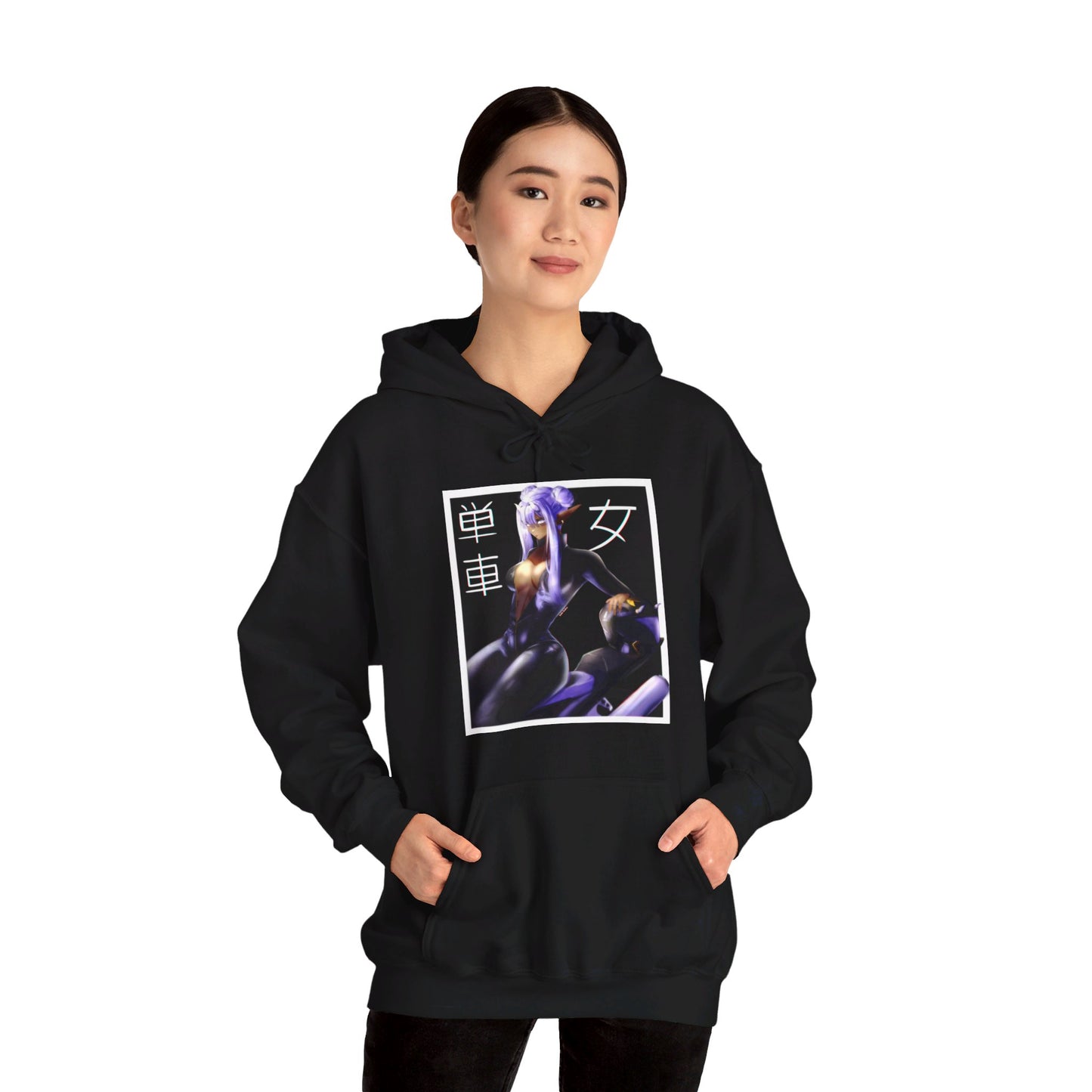 Souta Biker Baddie Unisex Hoodie Printify