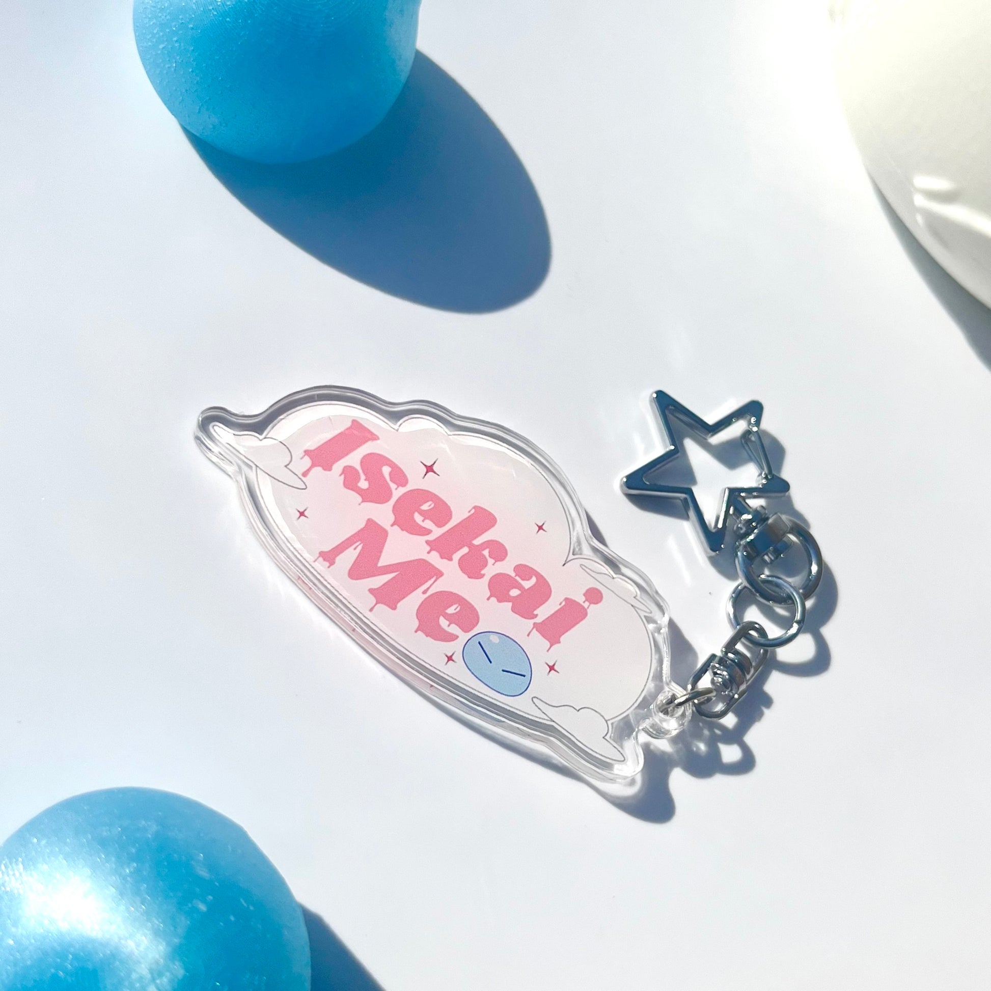 Isekai Me Anime Acrylic Keychain Baddiebbear