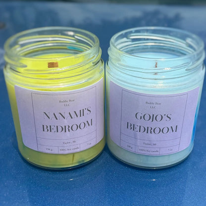 NANAMi’s bedroom anime Candle Baddiebbear