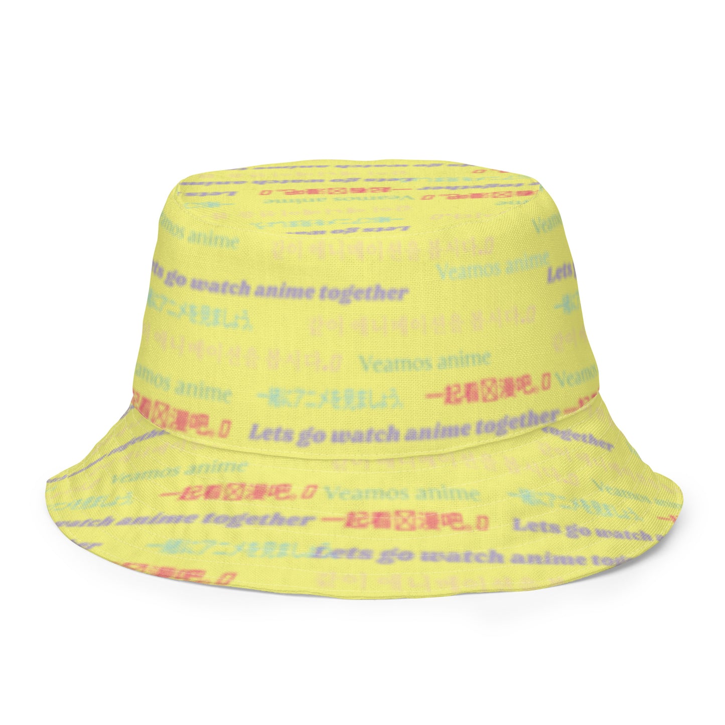 Yellow: ANTISOCIAL BUTTERFLY BUCKET HAT Baddiebbear