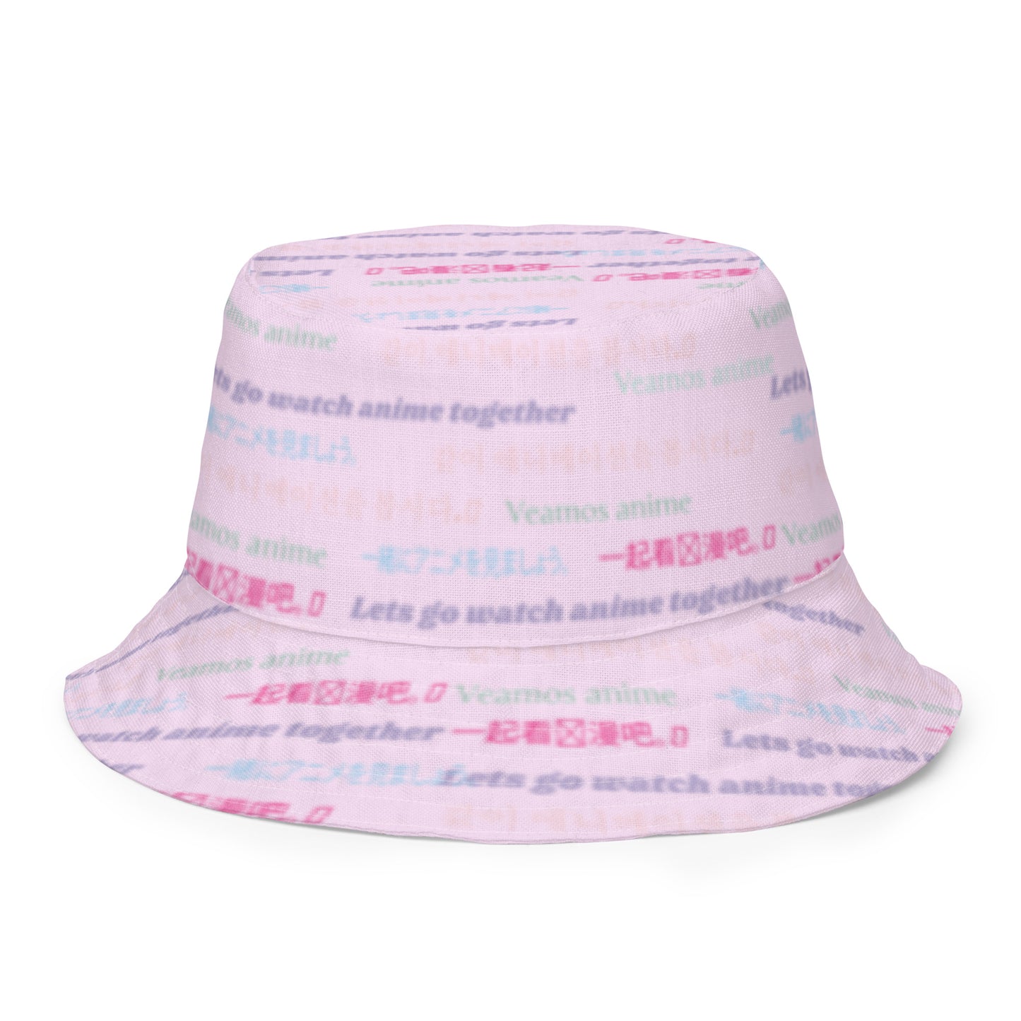 Pink: Antisocial social butterfly bucket hat Baddiebbear