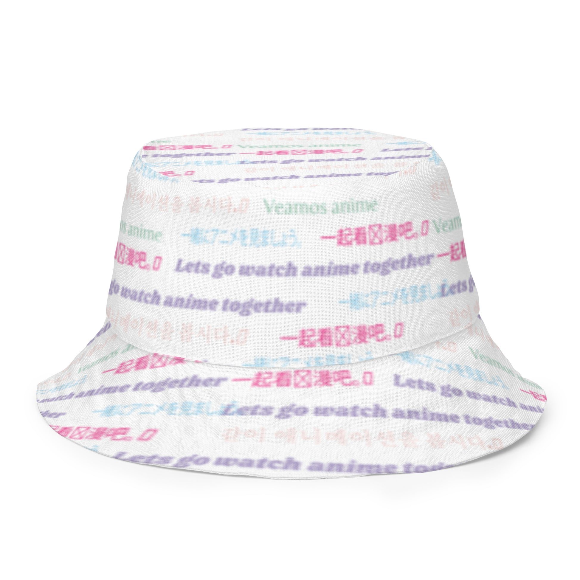 White: ANTISOCIAL BUTTERFLY BUCKET HAT Baddiebbear