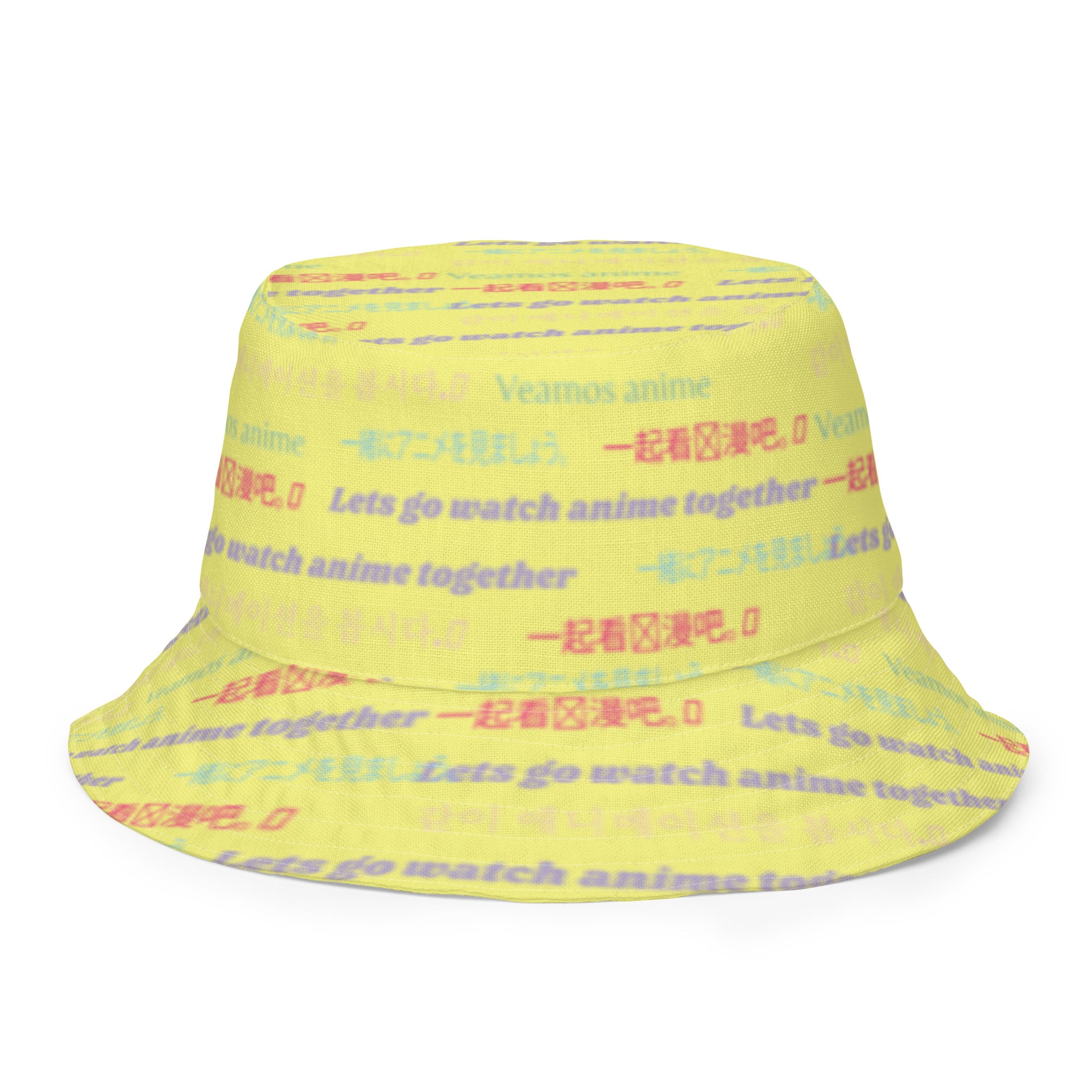 Yellow: ANTISOCIAL BUTTERFLY BUCKET HAT Baddiebbear