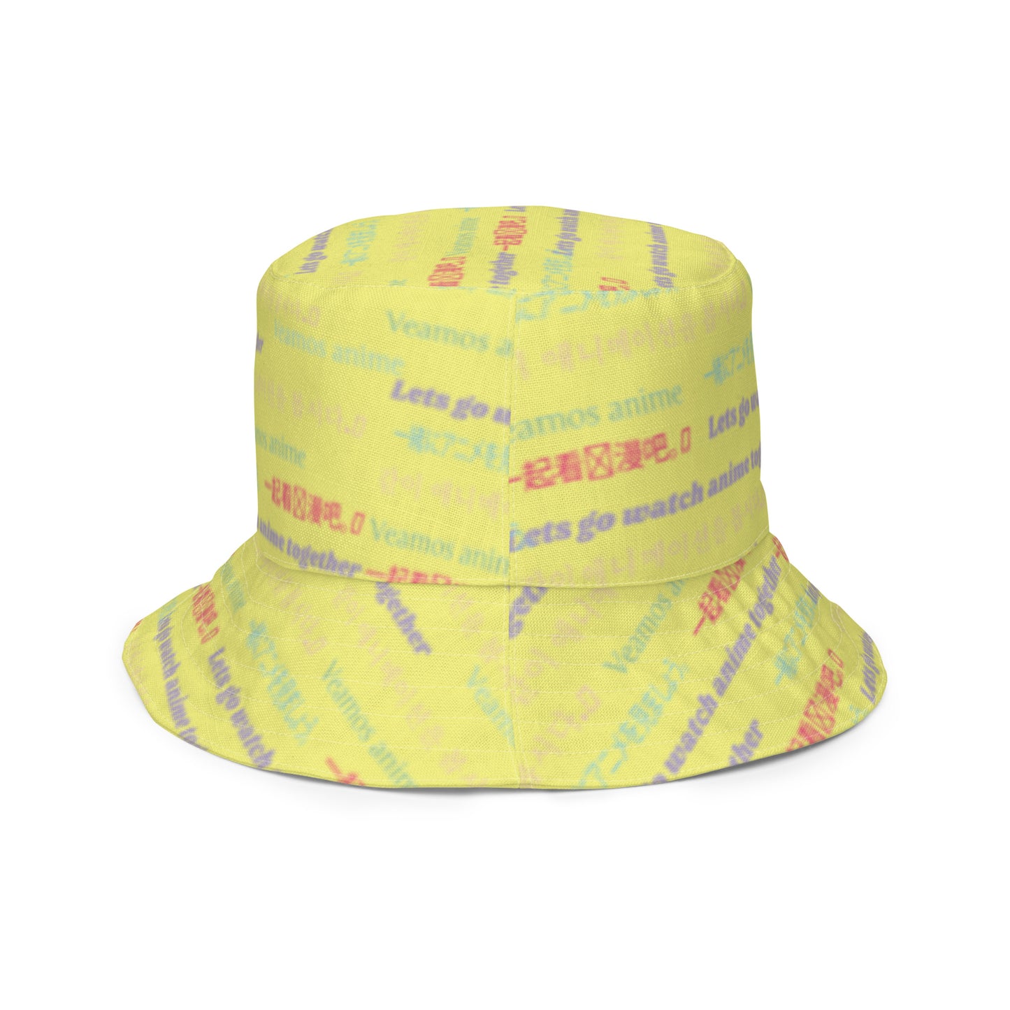 Yellow: ANTISOCIAL BUTTERFLY BUCKET HAT Baddiebbear