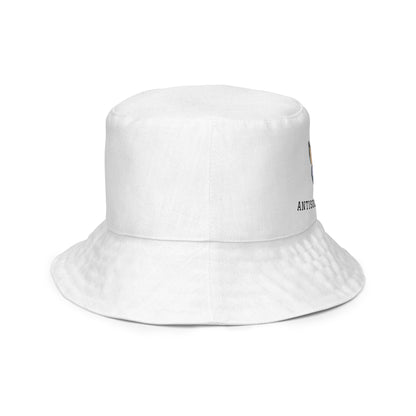 White: ANTISOCIAL BUTTERFLY BUCKET HAT Baddiebbear