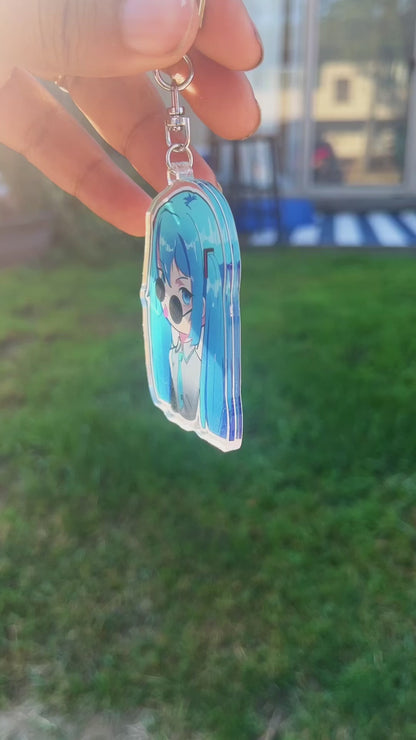 Gojo Miku Acrylic Keychain